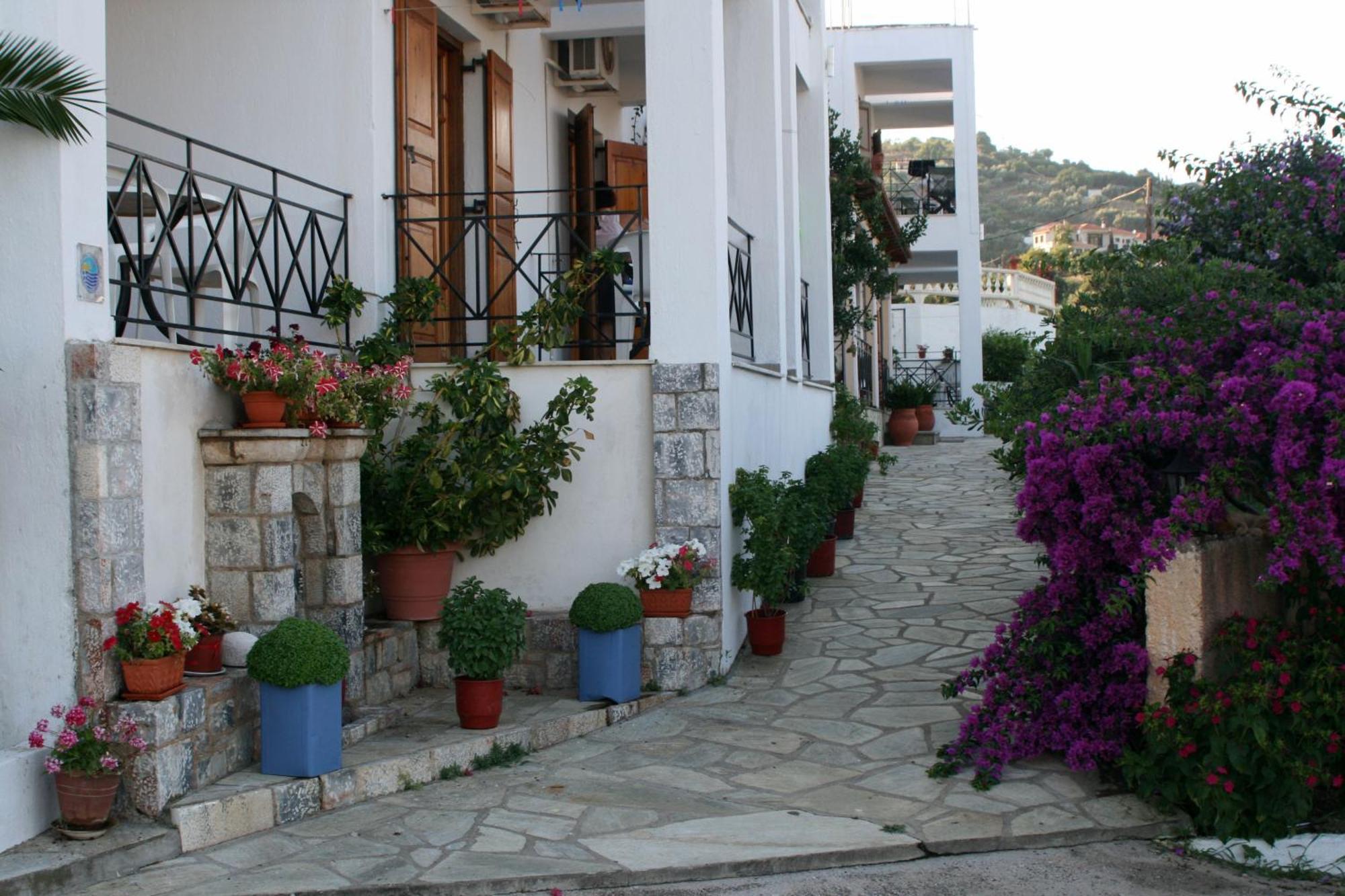 Albatros Hotel Skopelos Buitenkant foto